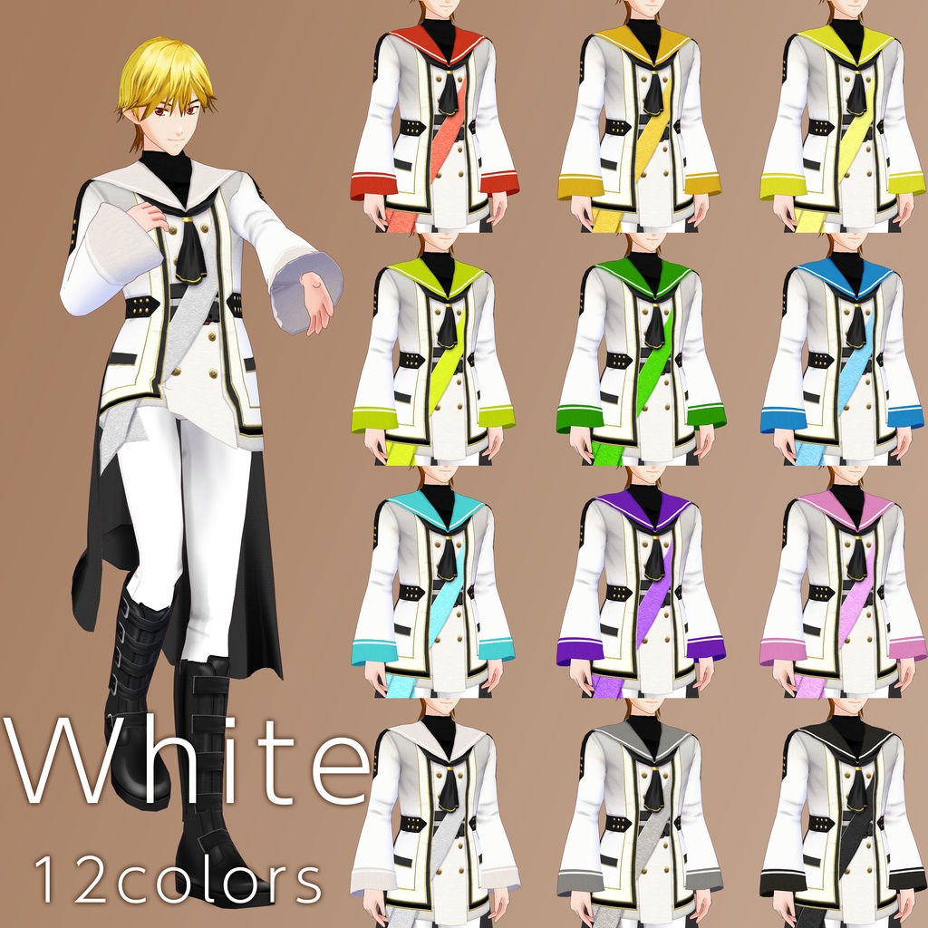 セーラーアイドル VRoid 男女兼用【β版用】