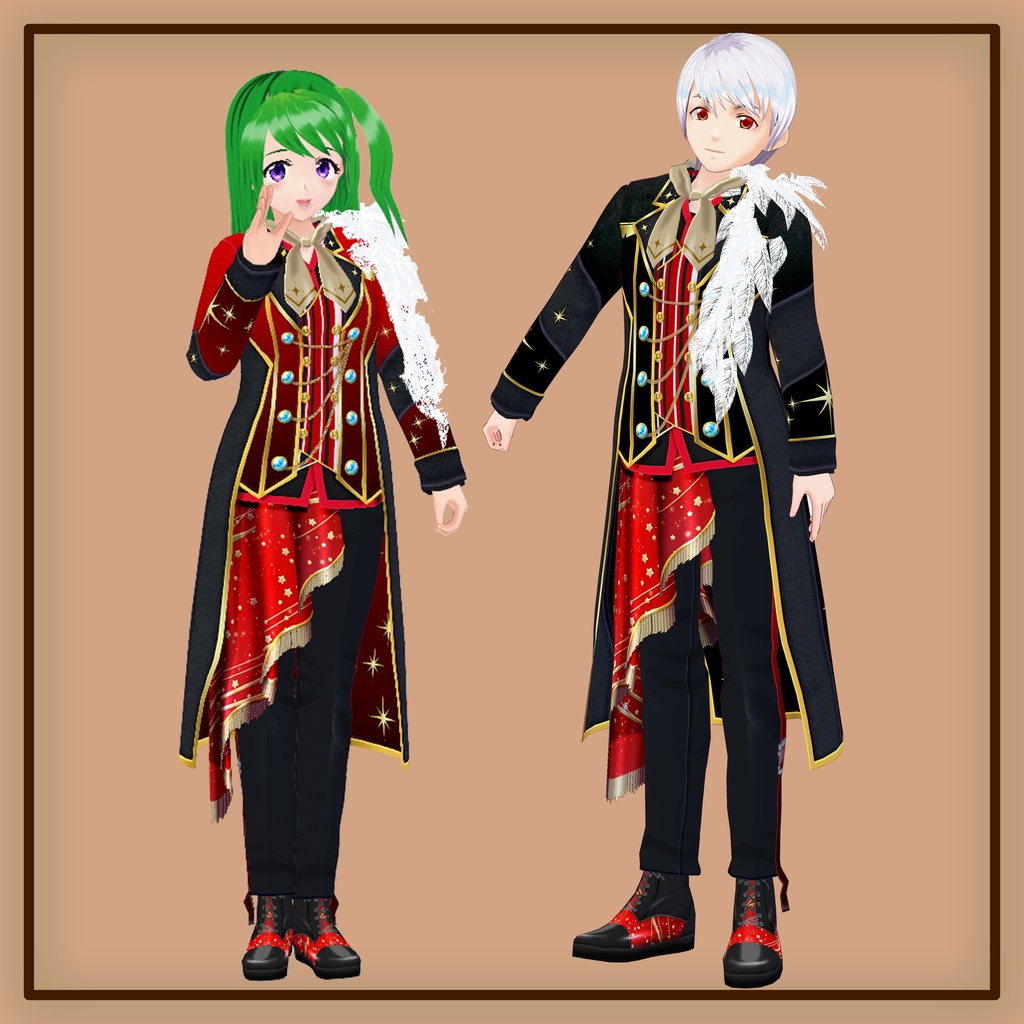 VRoidアイドル服 Milky way