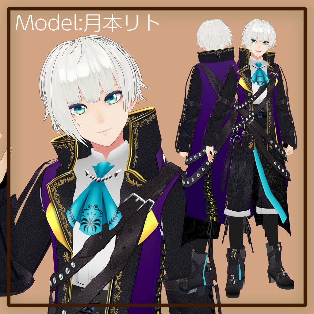 VRoid 着合わせアイドル衣装-Nerine Customizable idol costumes ‘Nerine’