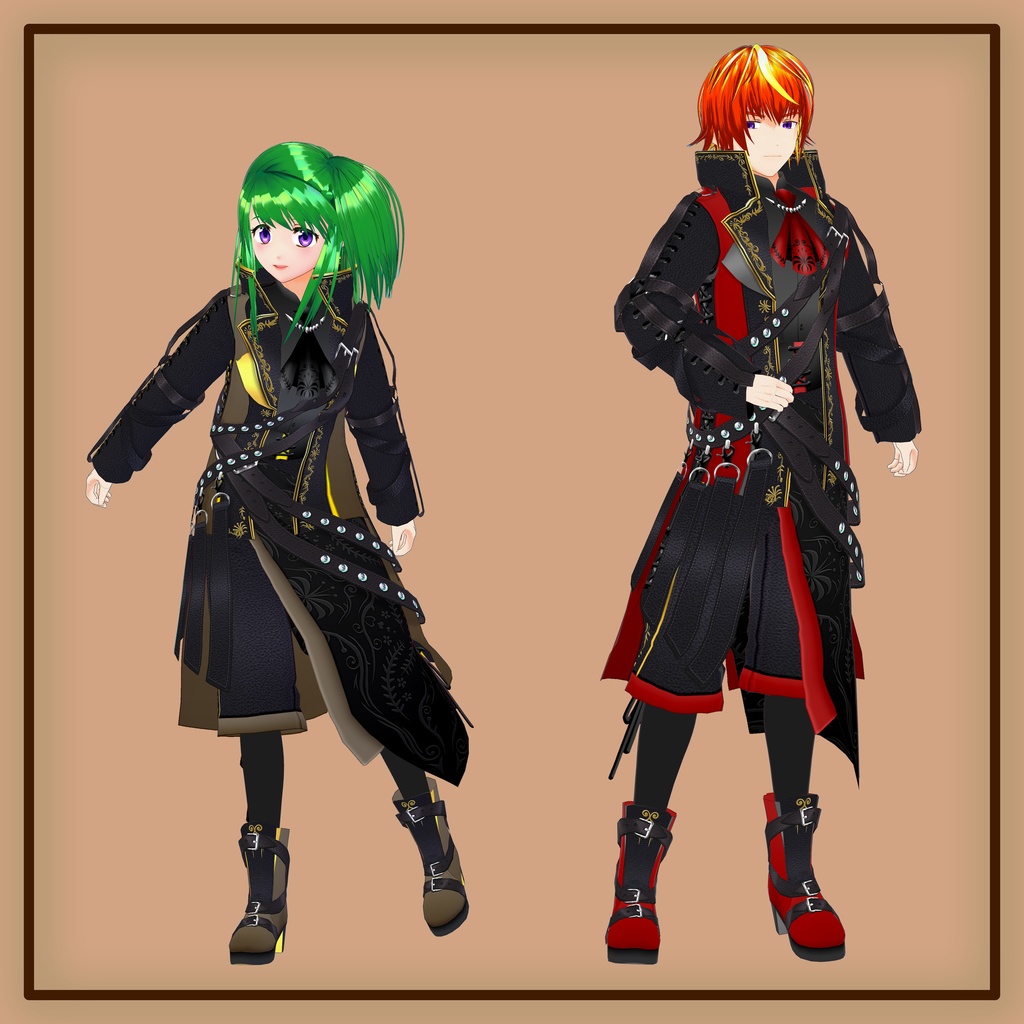 VRoid 着合わせアイドル衣装-Nerine Customizable idol costumes ‘Nerine’