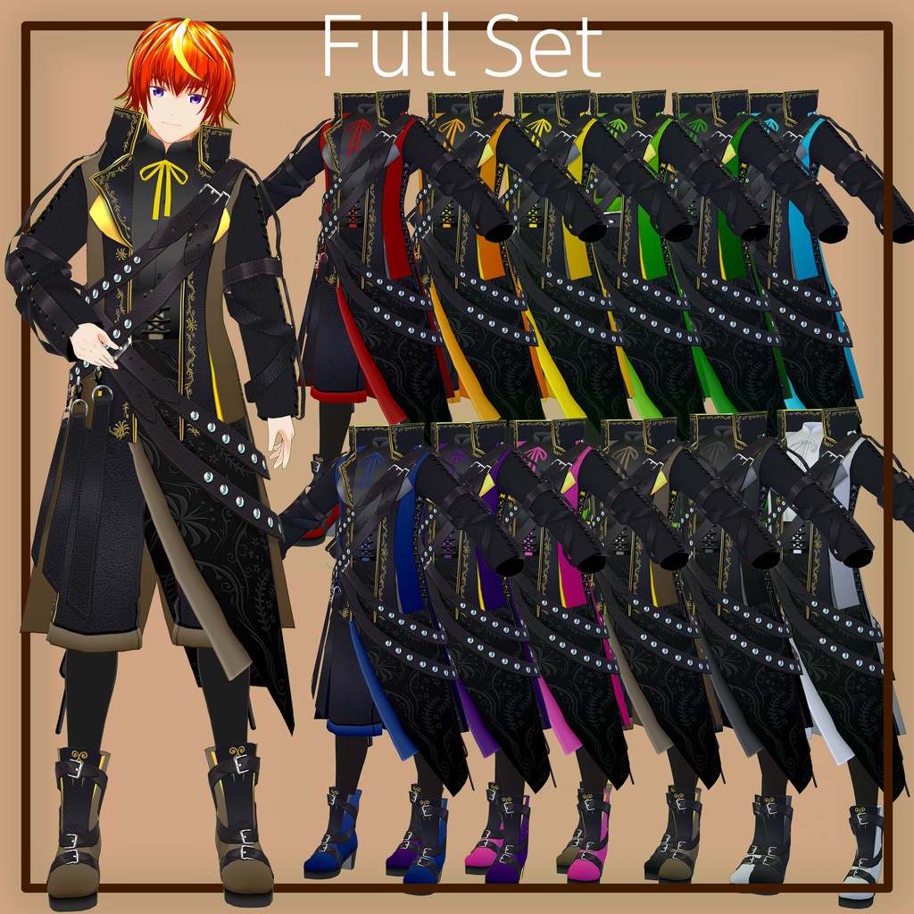 VRoid 着合わせアイドル衣装-Nerine Customizable idol costumes ‘Nerine’