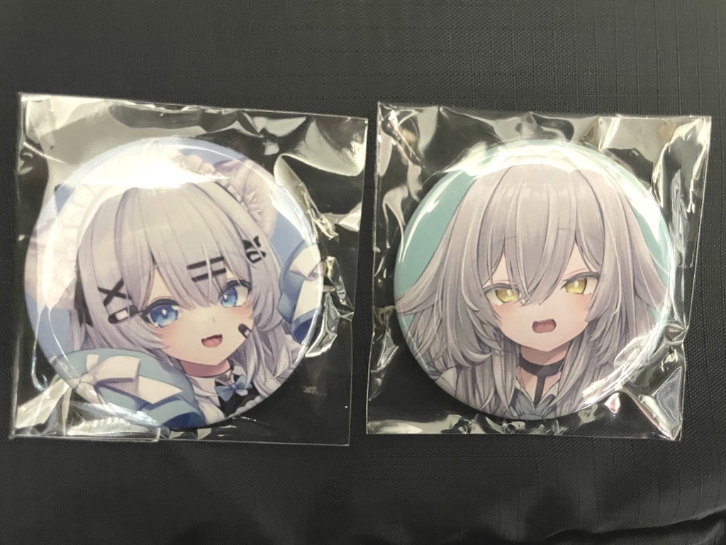 瑞希ちゃん/ルルネちゃん中サイズ缶バッジ　各種
