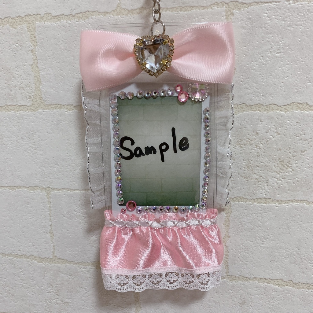 【ピンク】オリジナルチェキホルダー