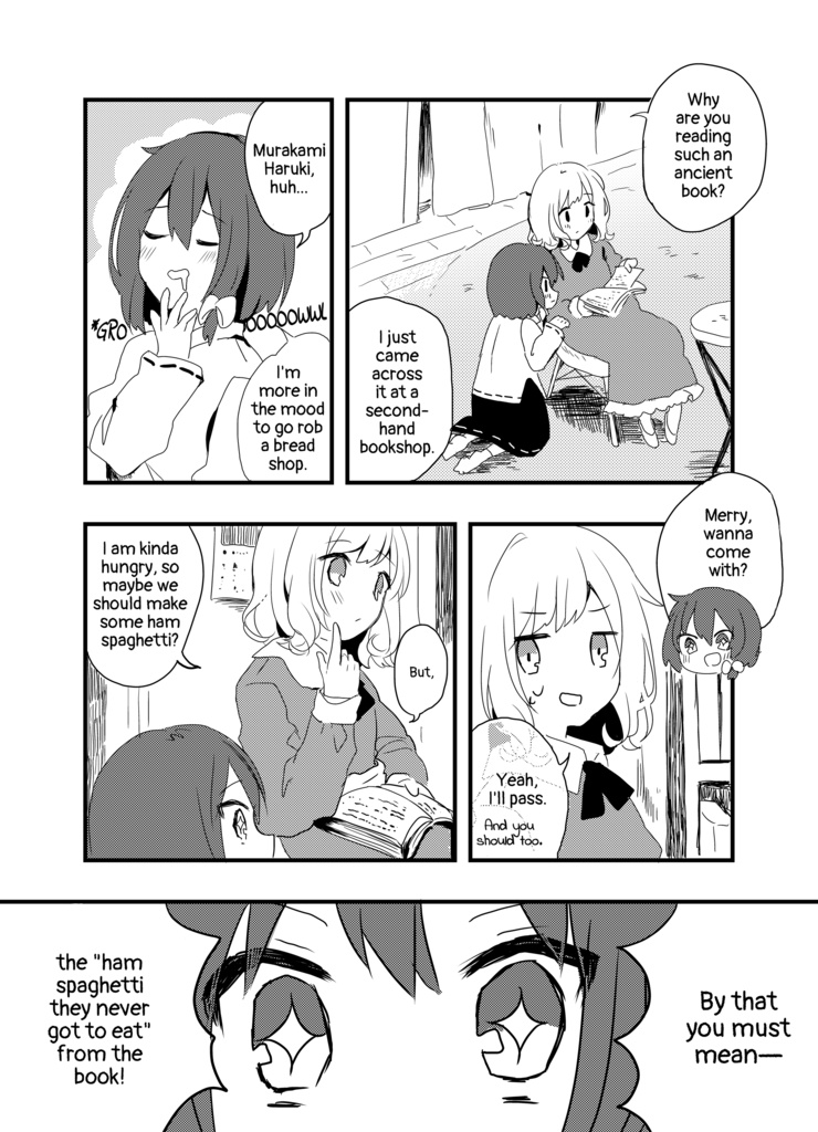 【English Ver.】Harukitastic Day With My Girlfriend / 彼女達のハルキストな一日【英語翻訳版】