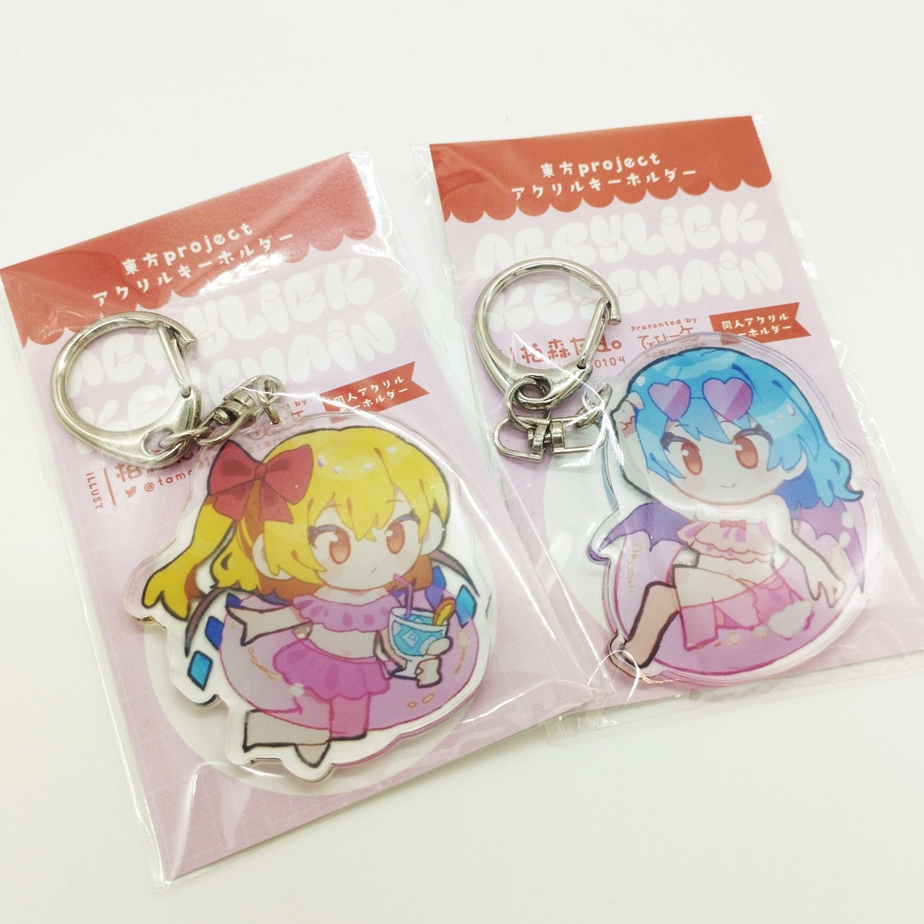 レミフラ水着アクキー