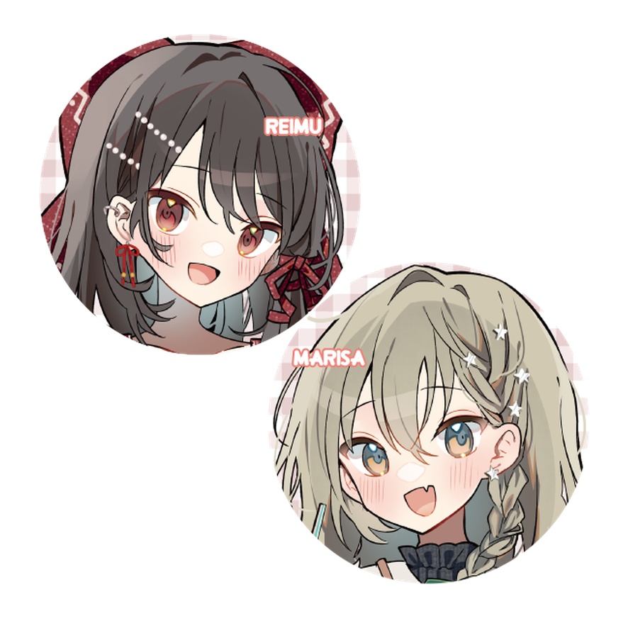 レイマリ缶バッチ