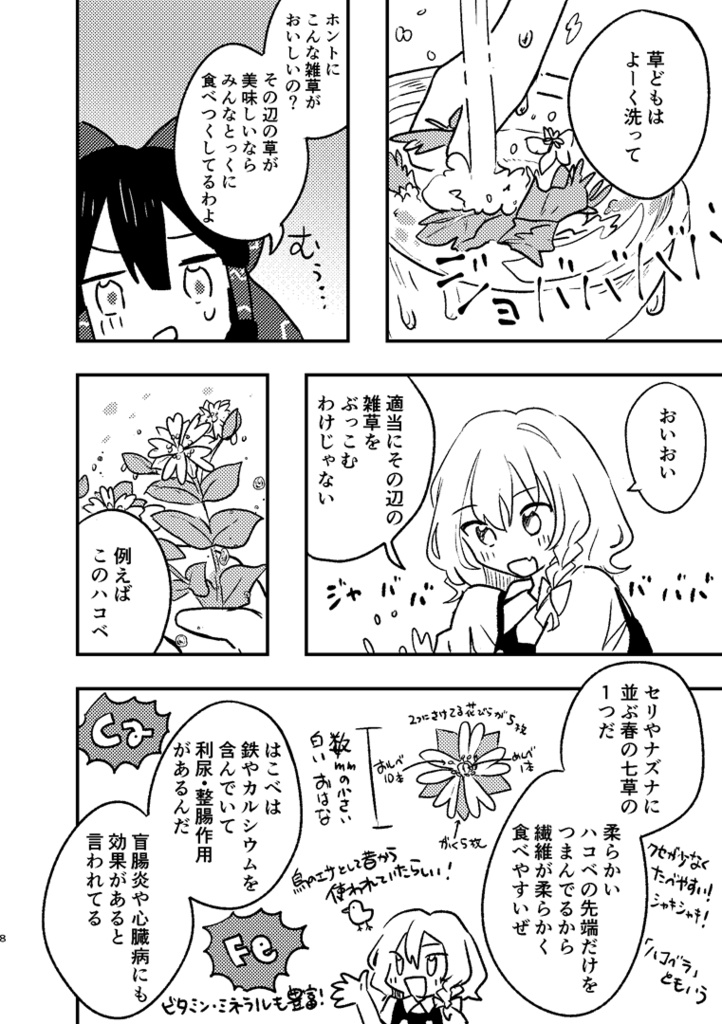 霧雨魔理沙の料理帖 春を満喫野草定食