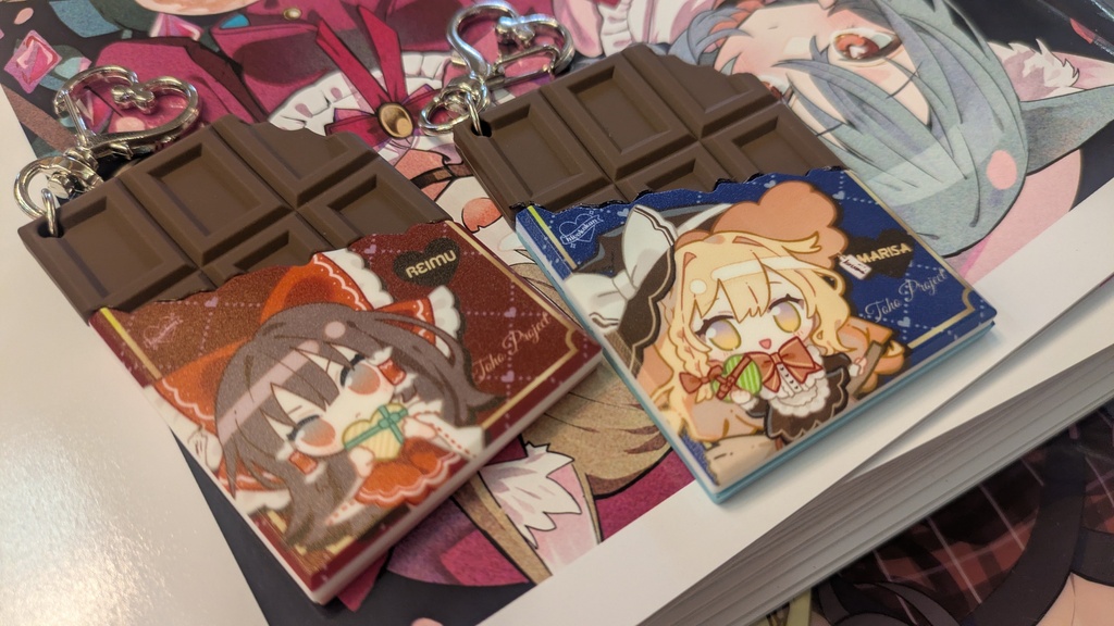 霊夢・魔理沙チョコレートラバスト