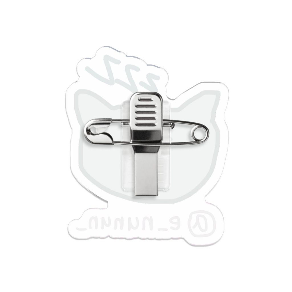【アクリルバッジやで】限定ねむえぬねこ