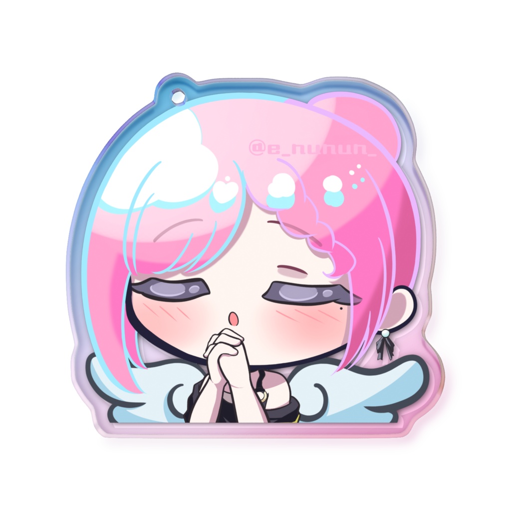 【オーロラアクキやで】召されぇーぬ イラスト:がっしゅ⚡️@g312m