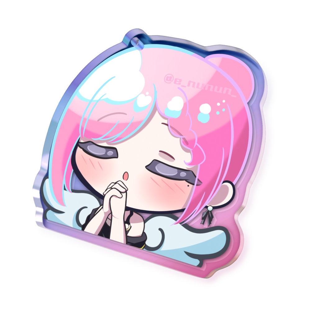 【オーロラアクキやで】召されぇーぬ イラスト:がっしゅ⚡️@g312m
