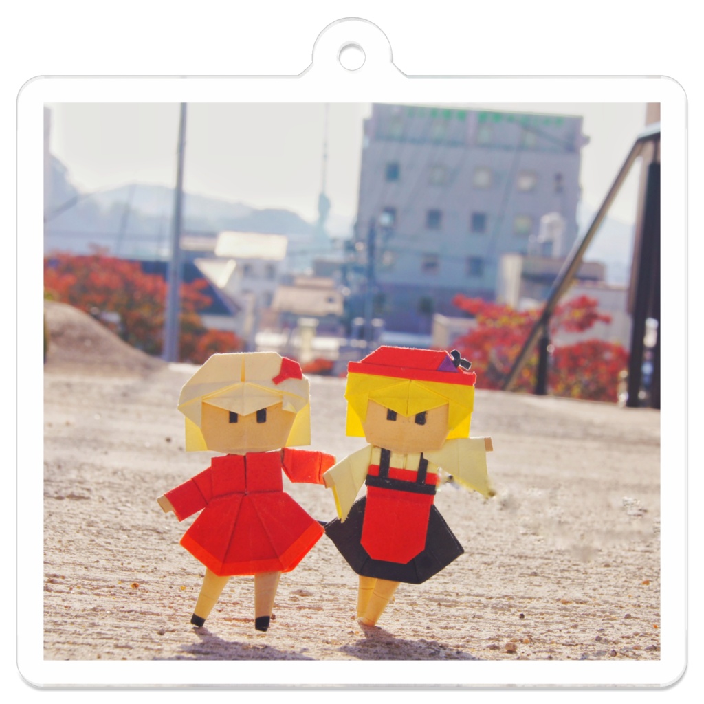 秋の訪れ アクリルキーホルダー