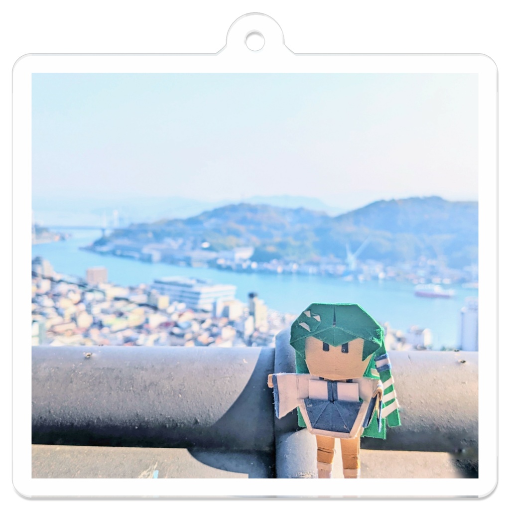 尾道を一望へ••• アクリルキーホルダー