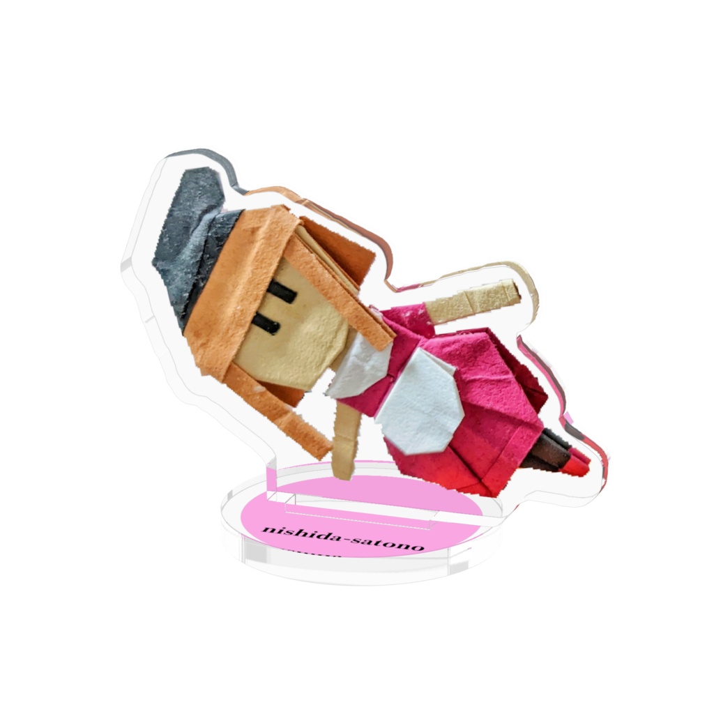 爾子田里乃 (左扇) アクリルフィギュア