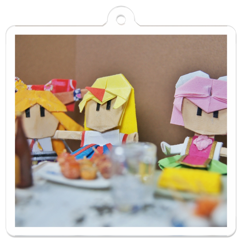 酒が飲めるぞ〜!! アクリルキーホルダー