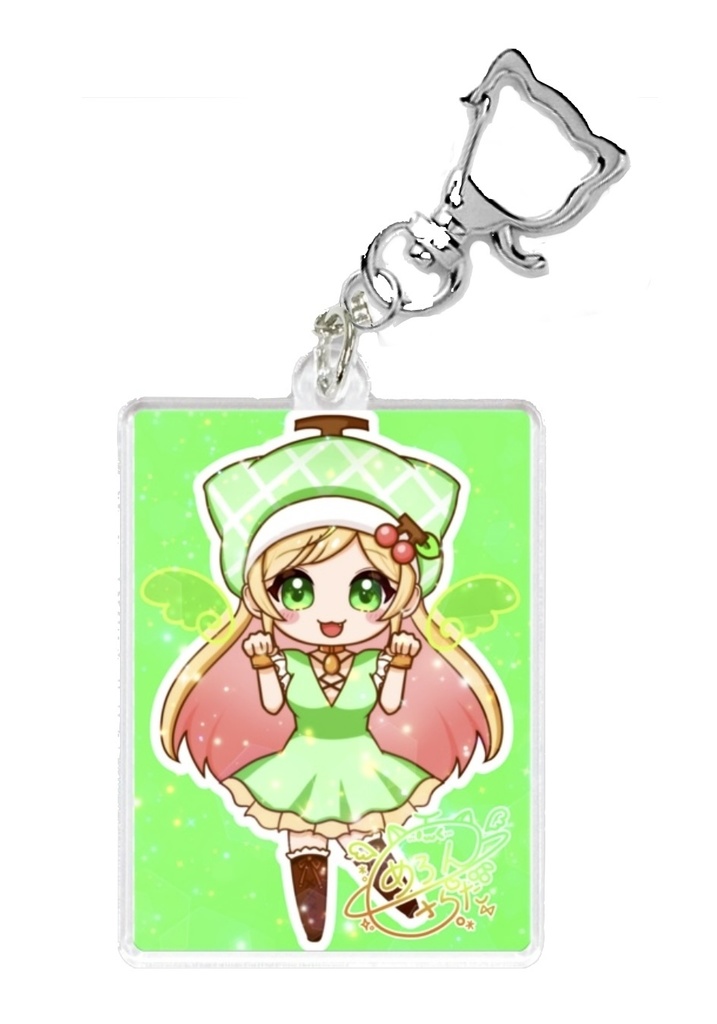 福を呼ぶ！ちびめろちゃんアクキー