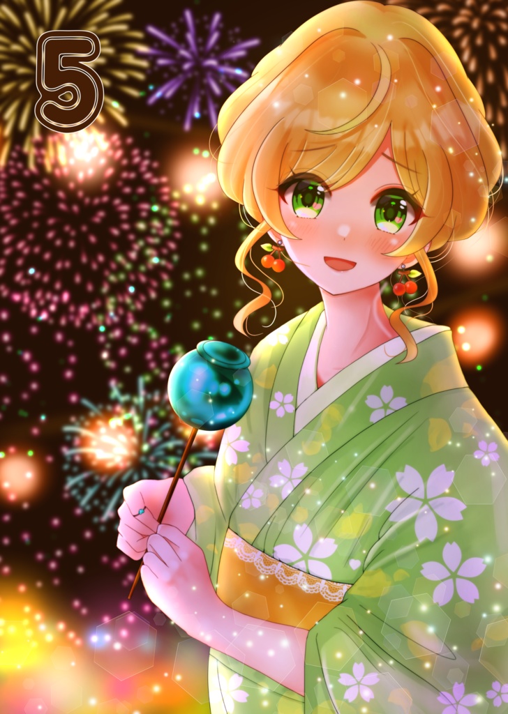 めろさらちゃんポストカード(バラ売り)