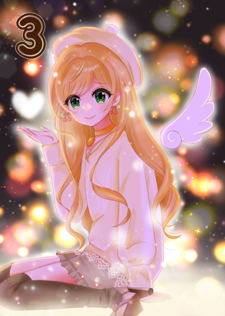 めろさらちゃんポストカード(バラ売り)