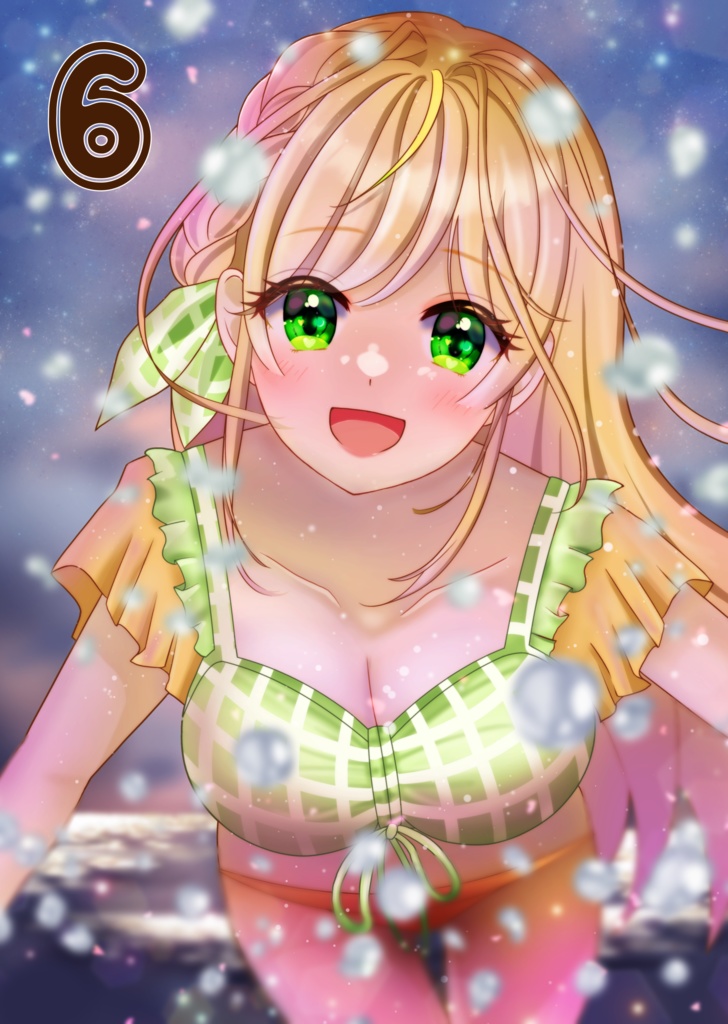 めろさらちゃんポストカード(バラ売り)