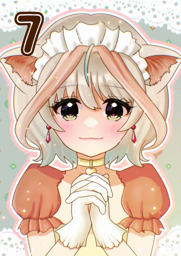 創作女子ポストカード(バラ売り)