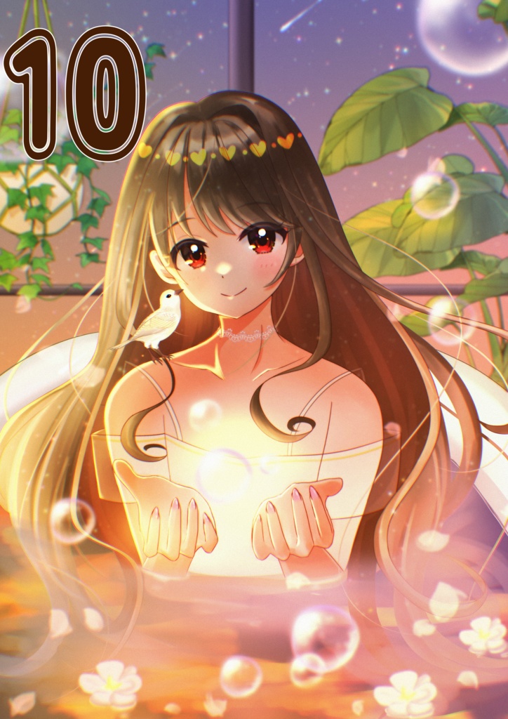 創作女子ポストカード(バラ売り)