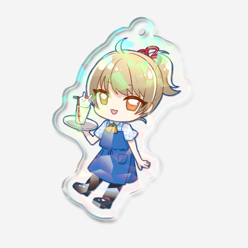 navioカフェ衣装ver キラキラアクキー