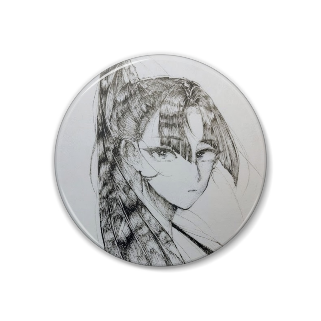 立花仙蔵　38mm　缶バッチ