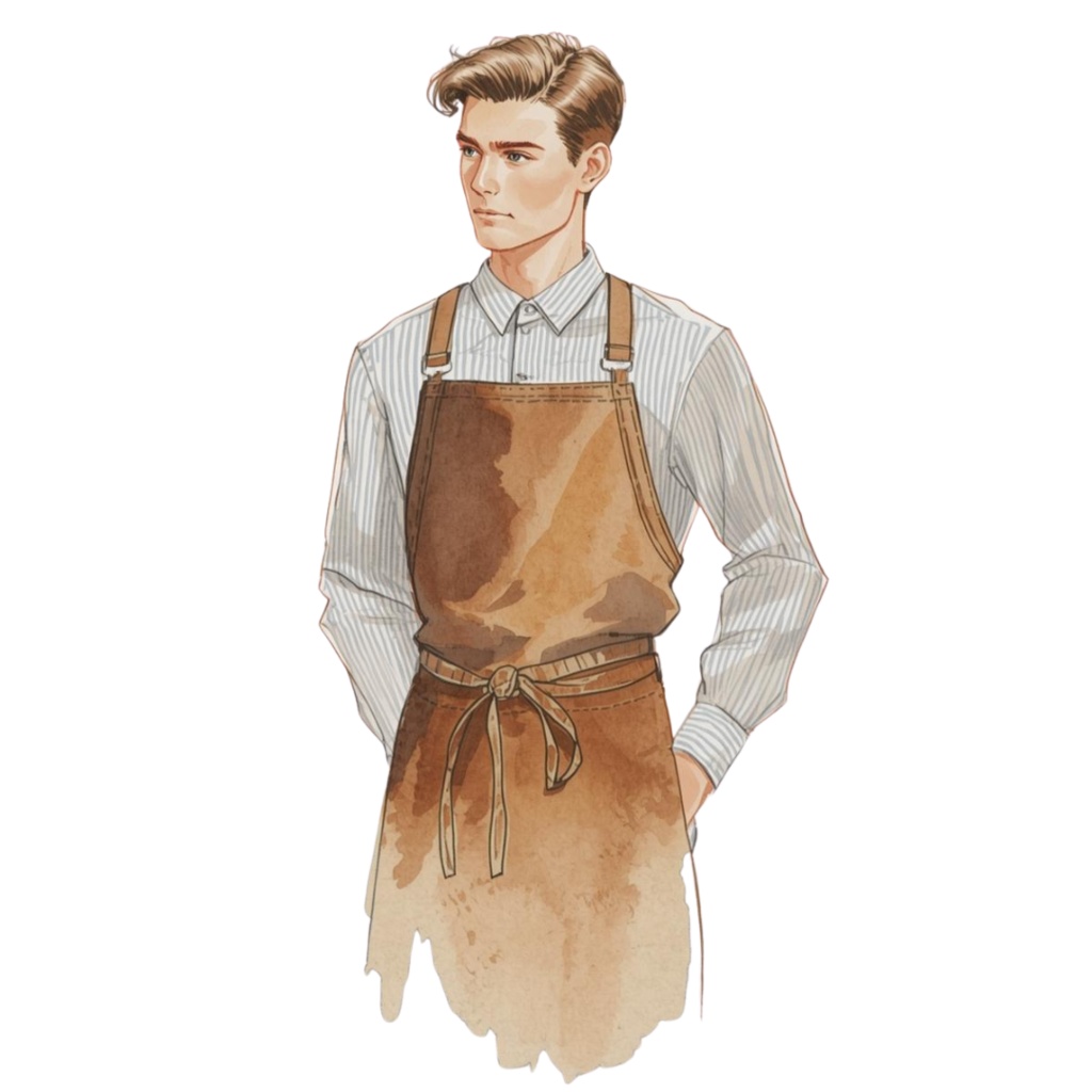 水彩カフェクリップアート25点セット