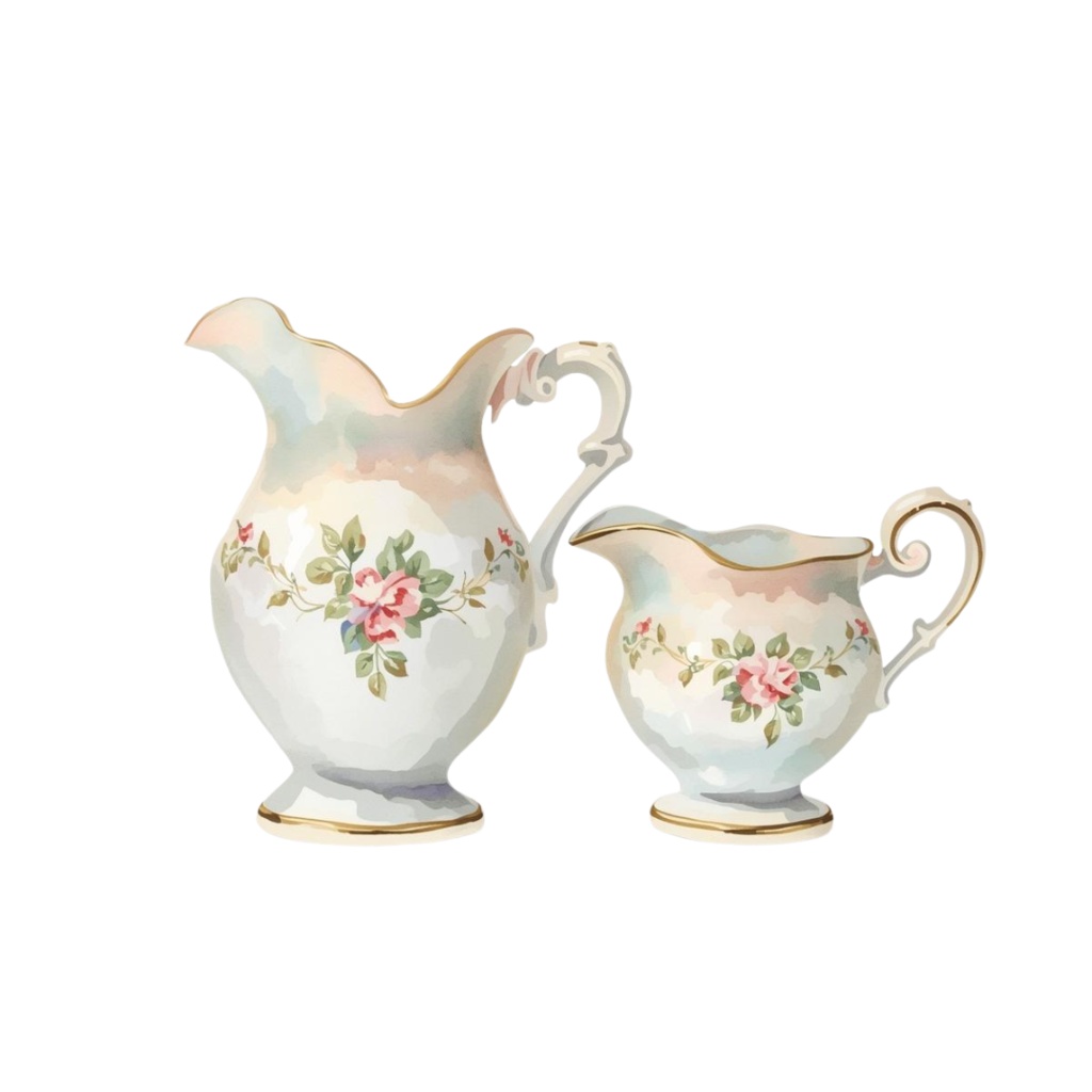 水彩カフェクリップアート25点セット