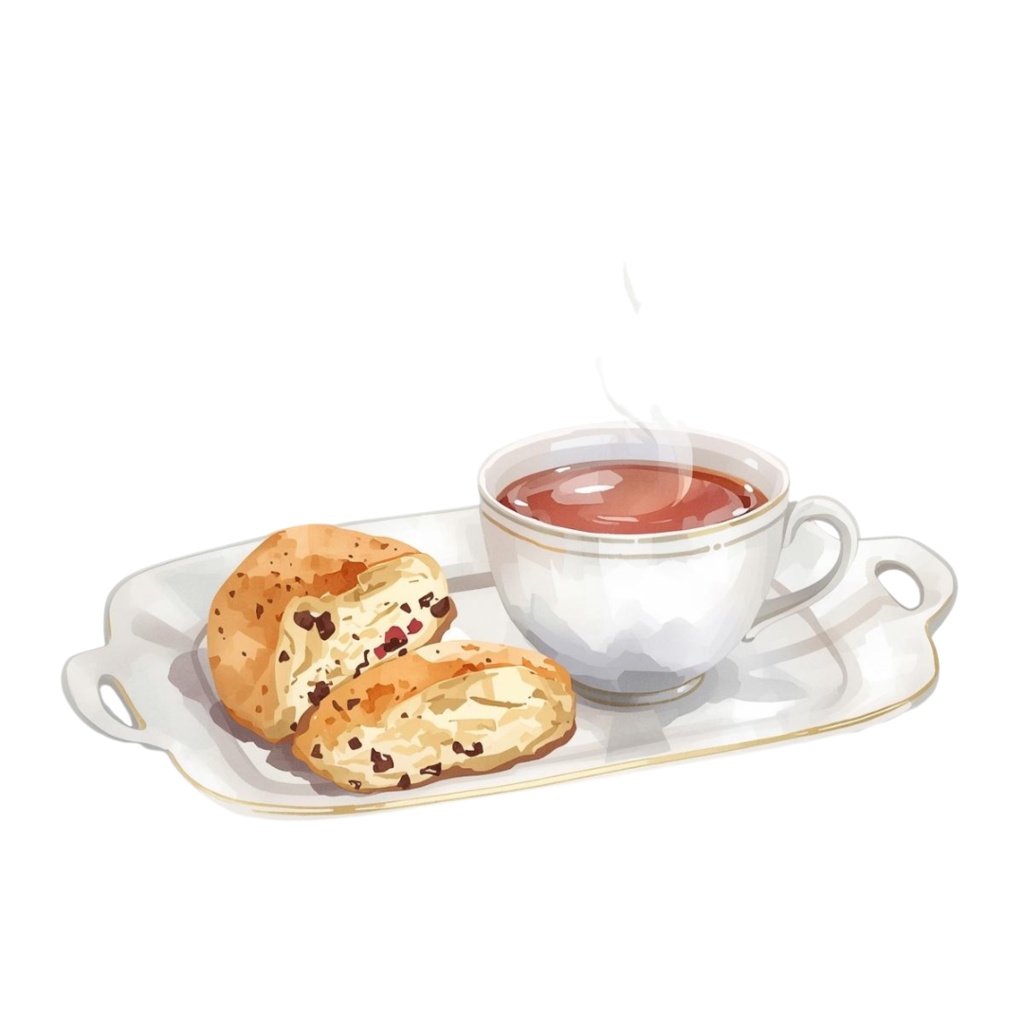 水彩カフェクリップアート25点セット