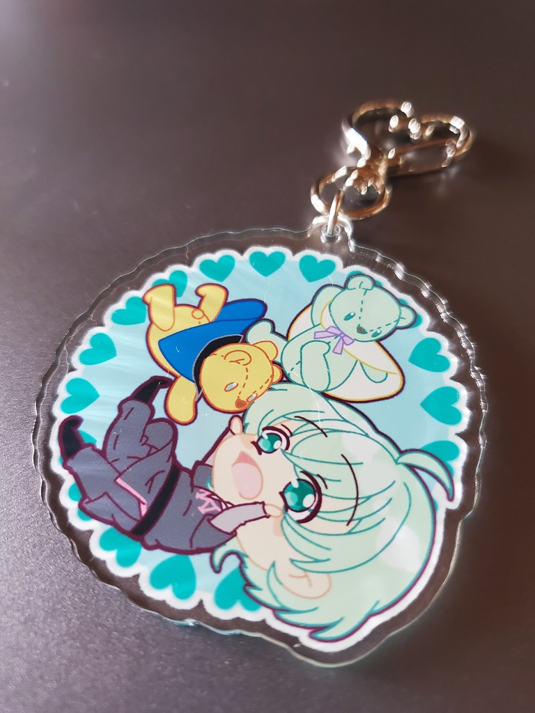 先生とくまちゃんズアクキー