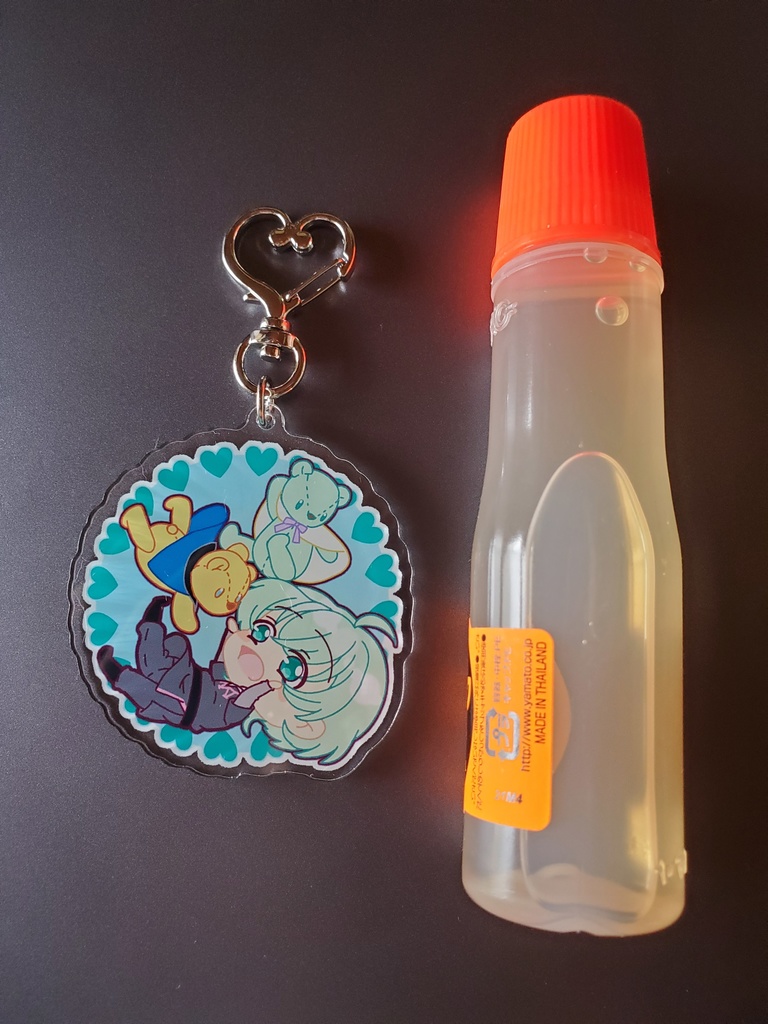 先生とくまちゃんズアクキー