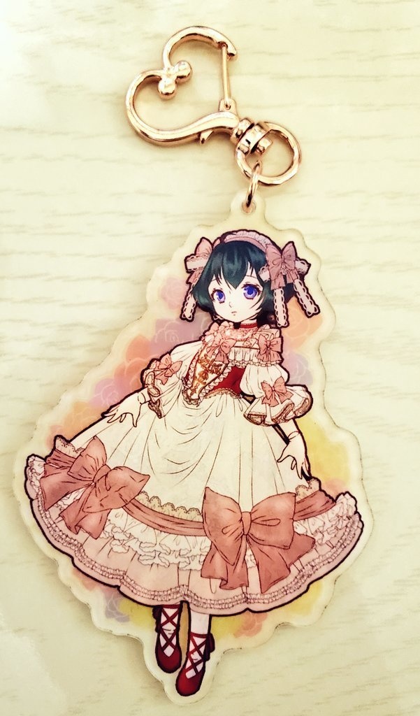 お人形ベレト先生のアクリルキーホルダー