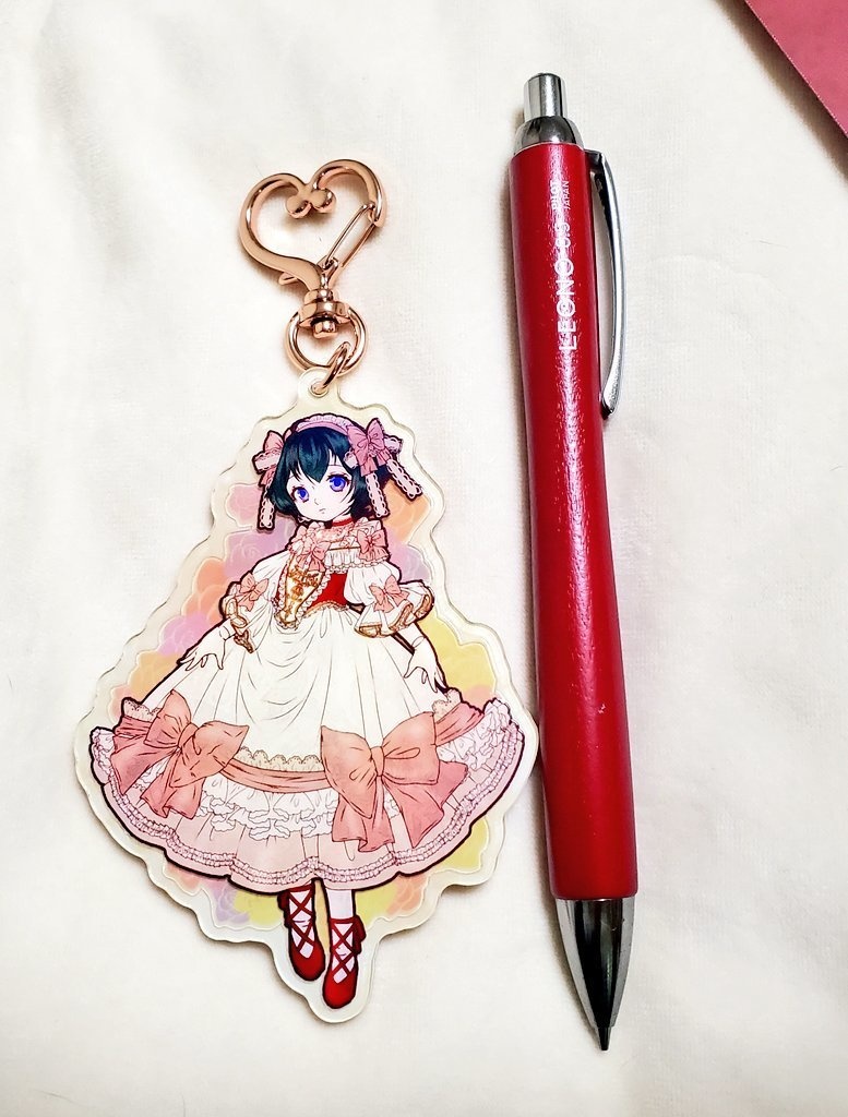 お人形ベレト先生のアクリルキーホルダー