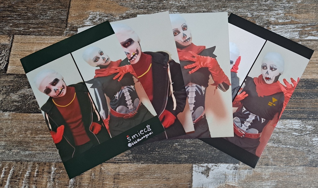 UNDERFELL骨兄弟コスプレフォトセット