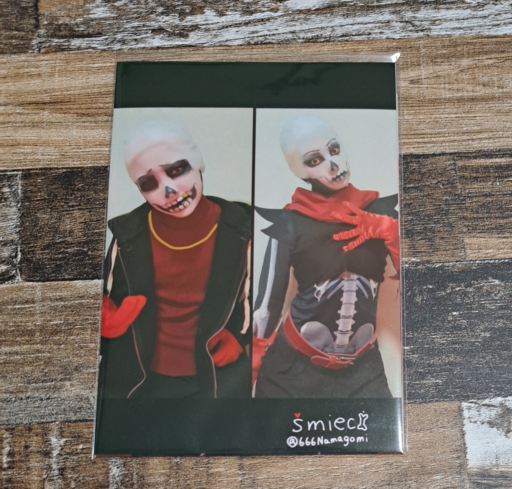 UNDERFELL骨兄弟コスプレフォトセット