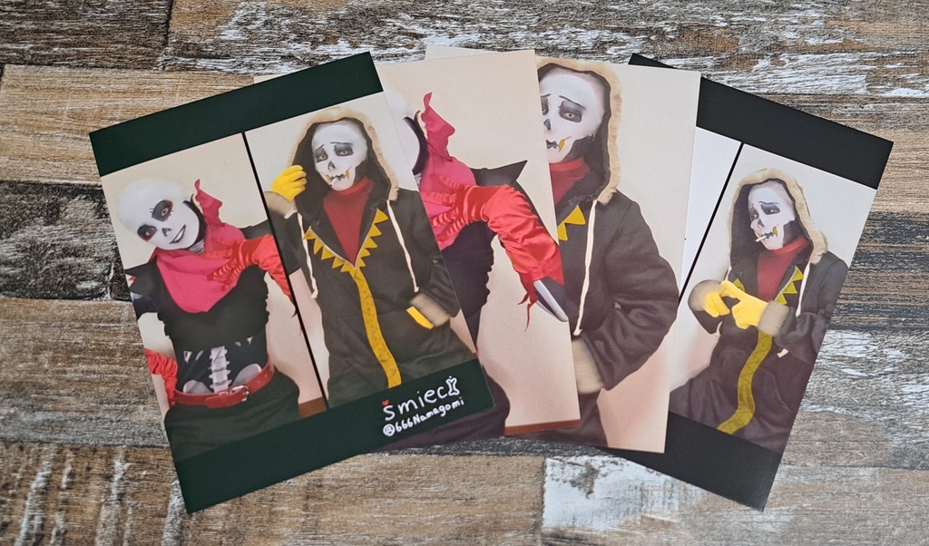 SWAPFELLRED骨兄弟コスプレフォトセット