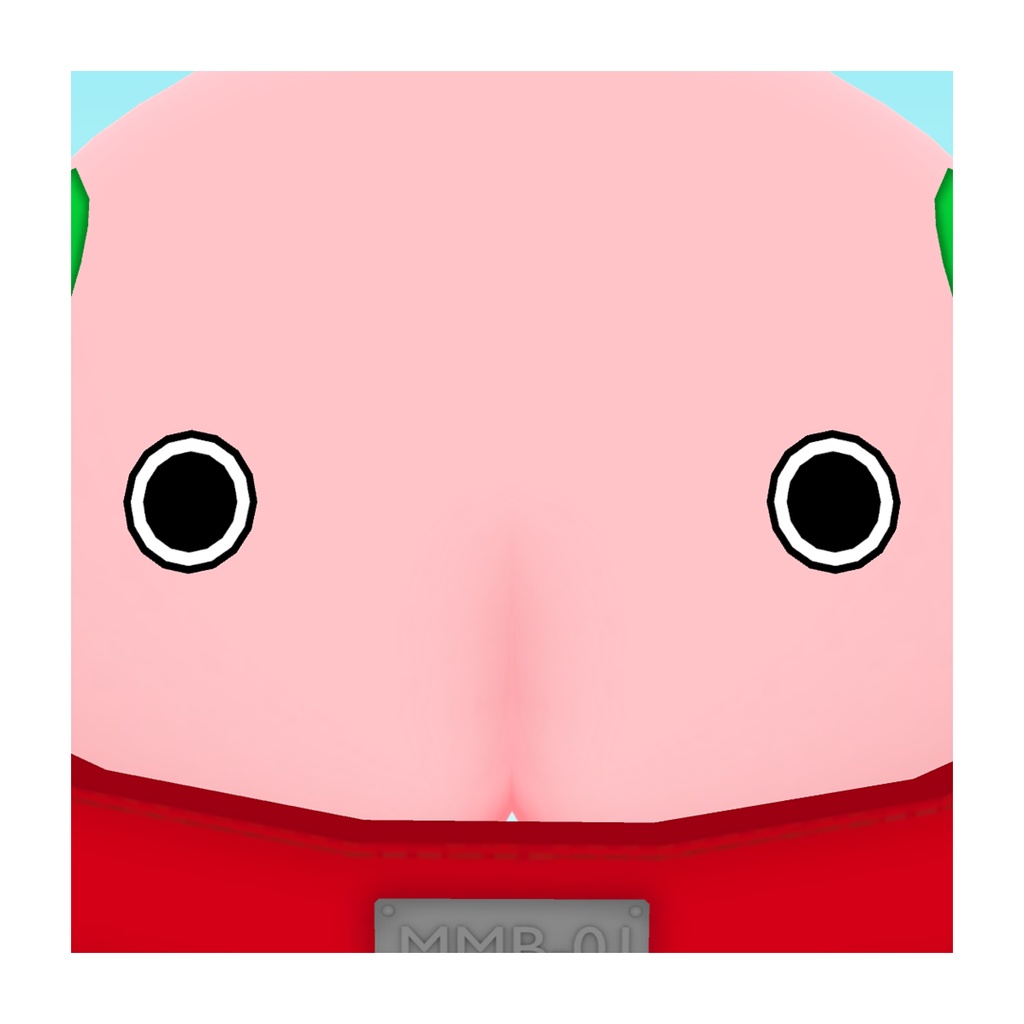【Moblie対応】モモビー Momobee / オリジナル3Dモデル