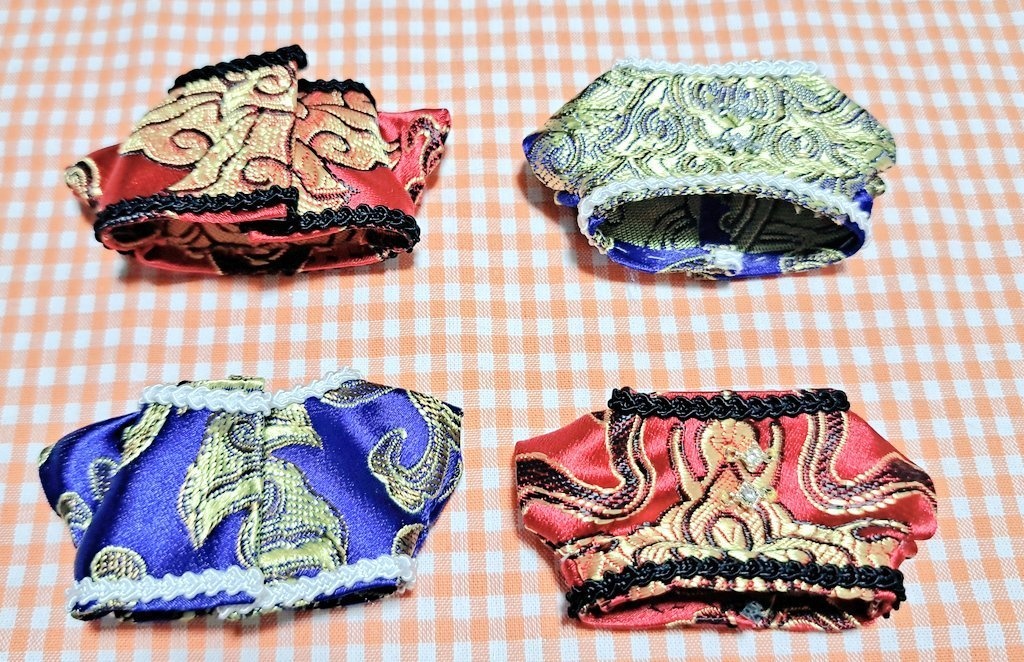 10cm～12cmぬい服　チャイナ