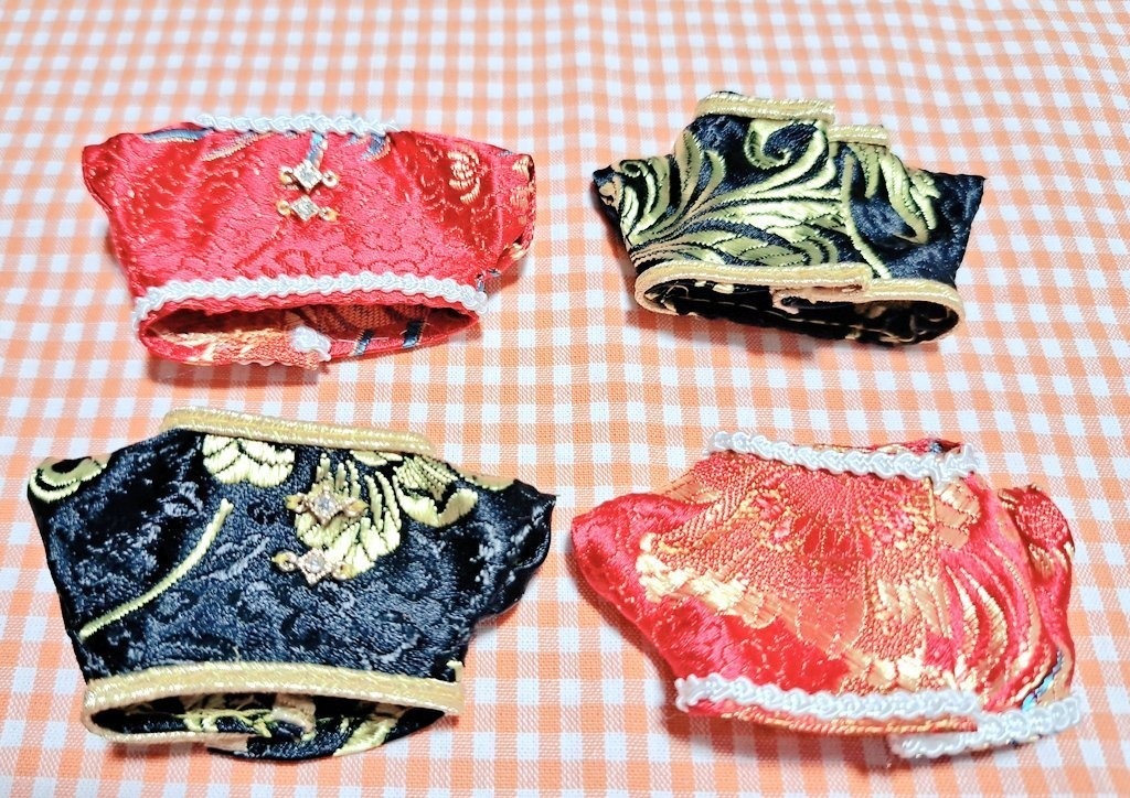 10cm～12cmぬい服　チャイナ