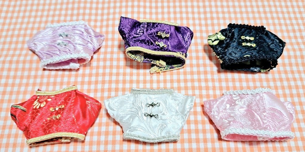 10cm～12cmぬい服　チャイナ