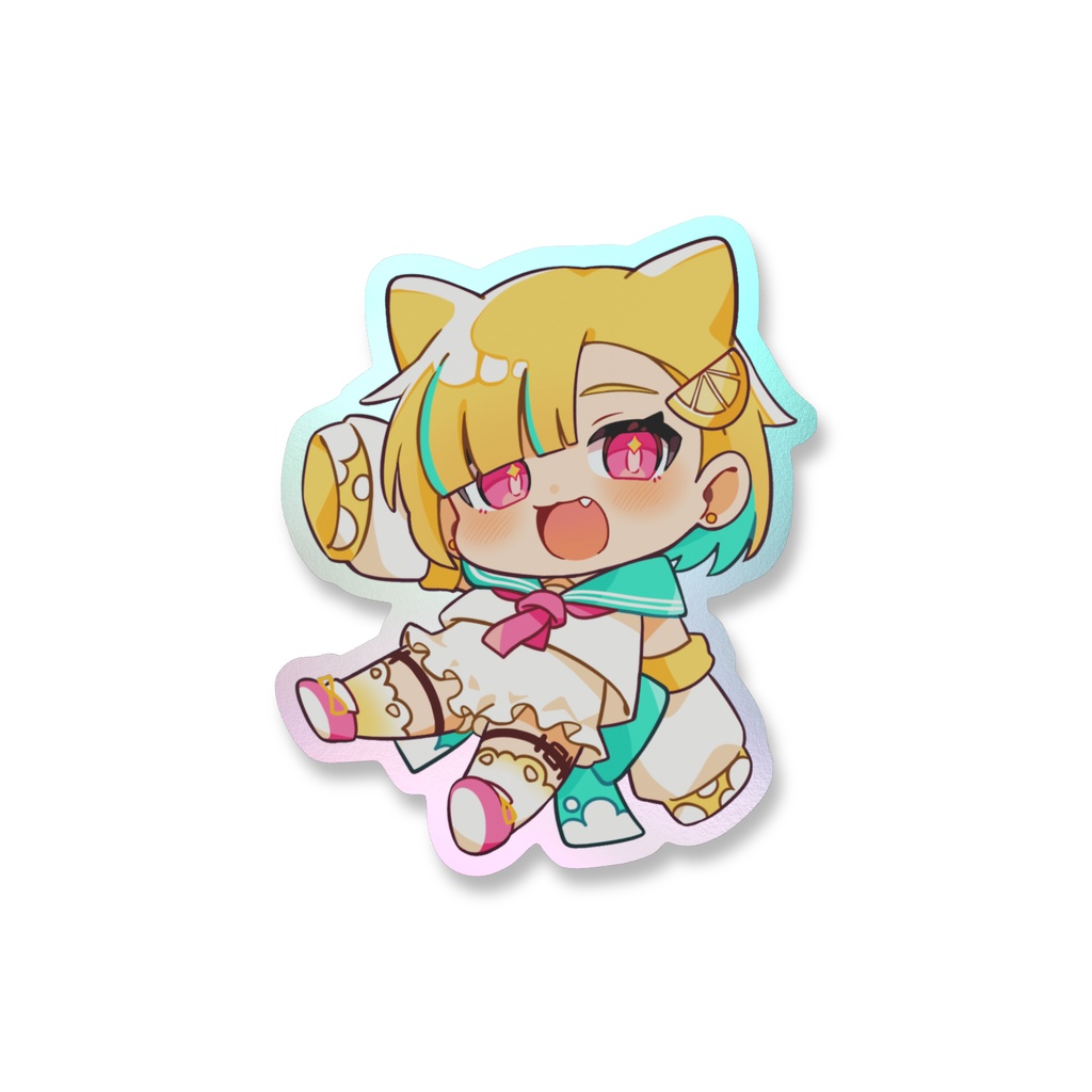 【2026】誕生日グッズレモネミニキャラステッカー🍋🎐