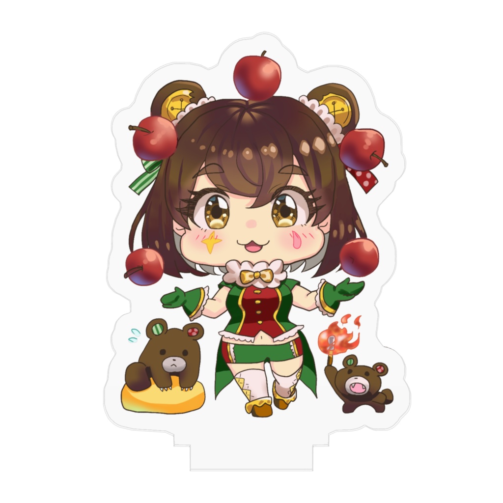 くまのノーチェ・アクリルフィギュア