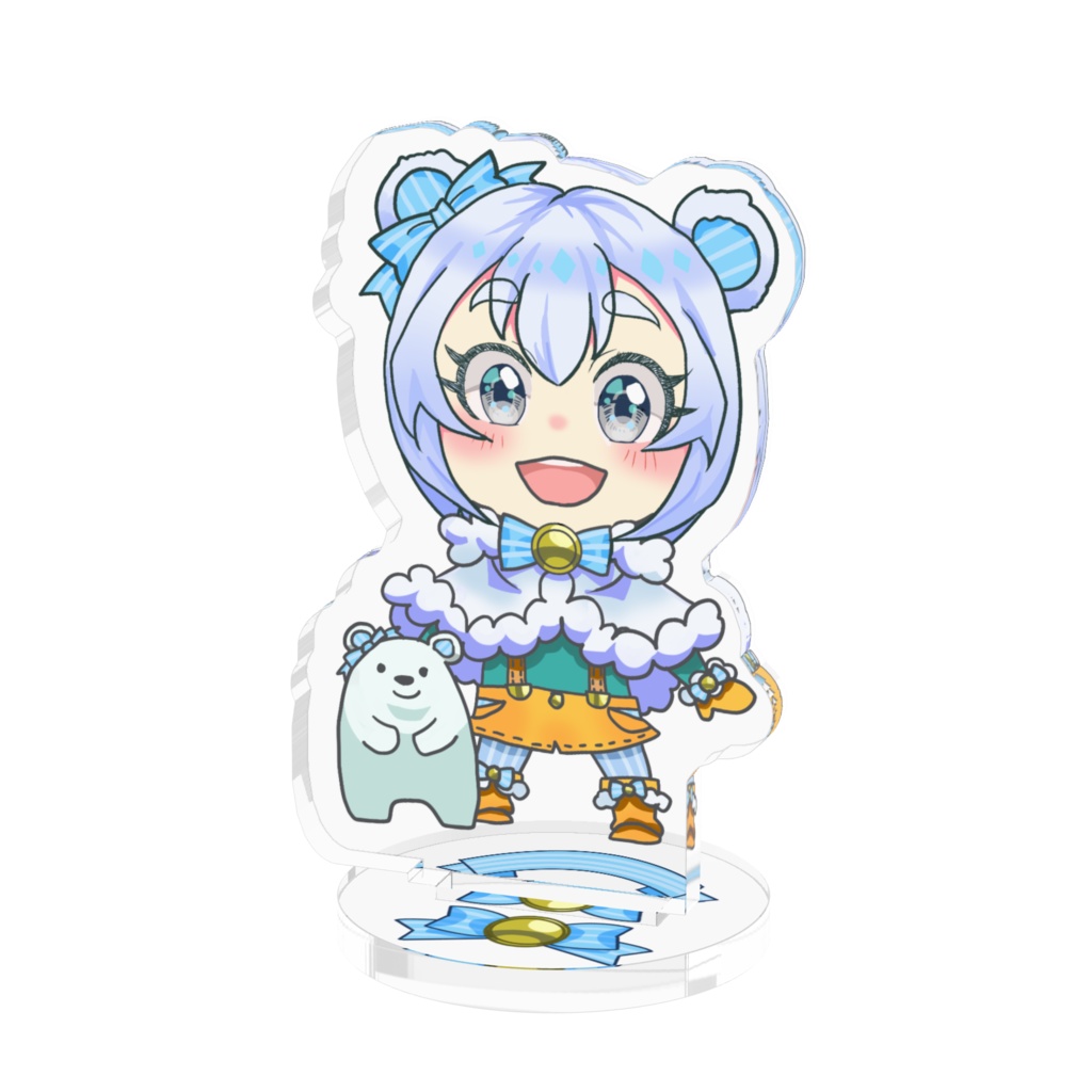 しろくまのクレア・アクリルフィギュア