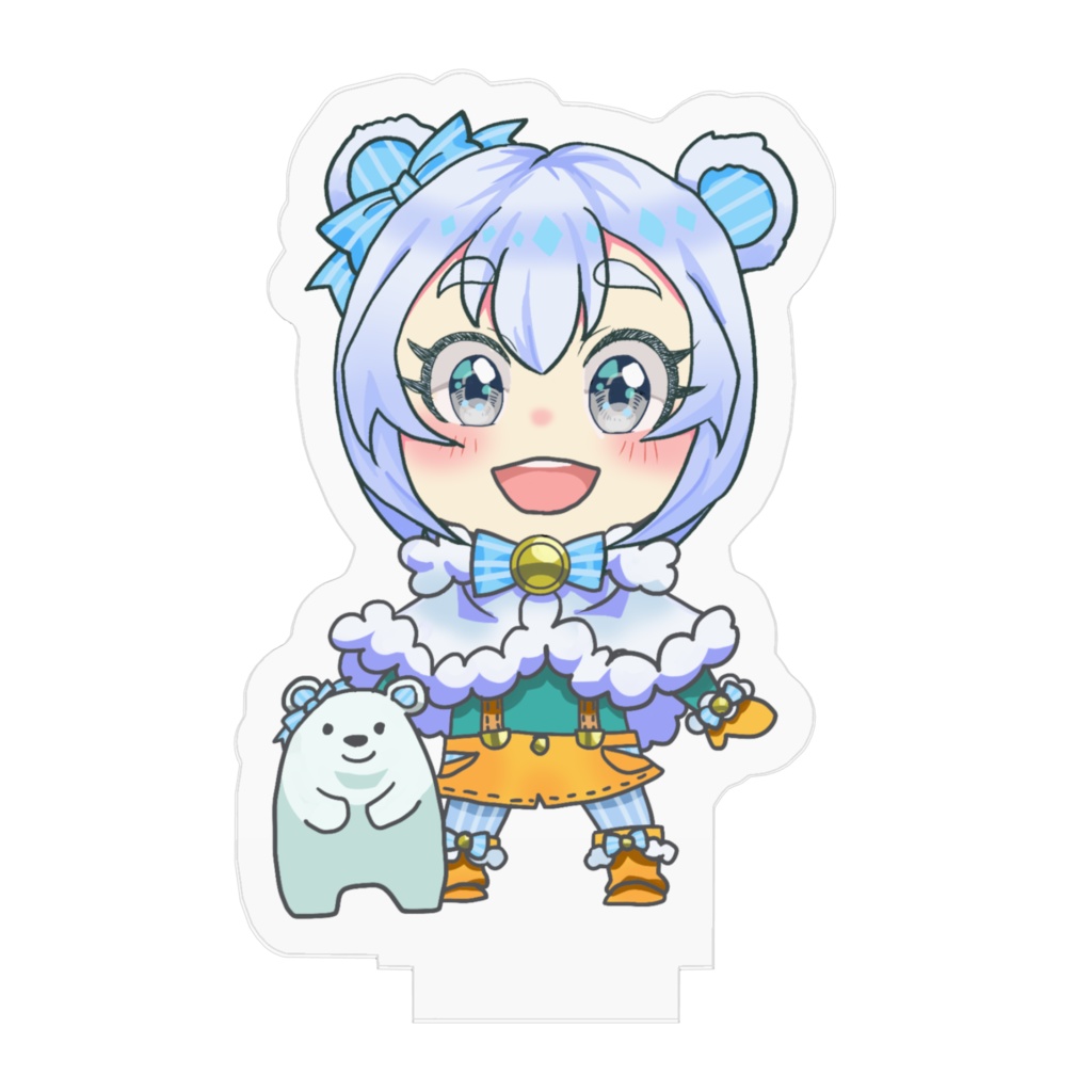 しろくまのクレア・アクリルフィギュア