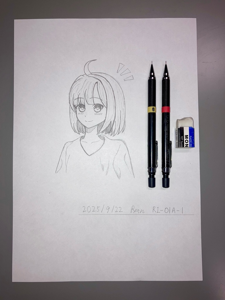 アナログアートカード001