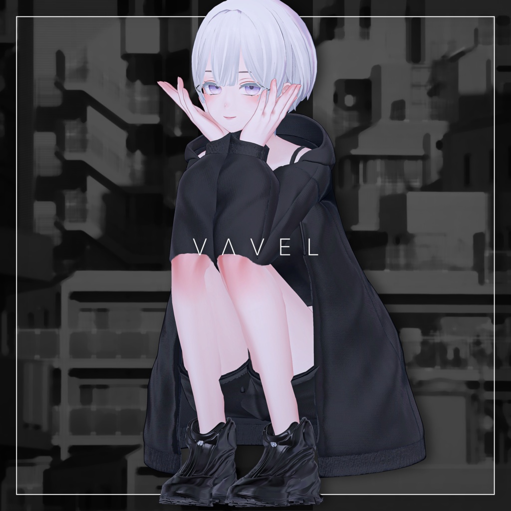 【8アバター対応】Air Sole【VRChat】