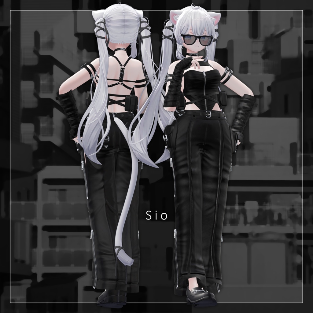 【13アバター対応】BLACK FLASH【VRChat】