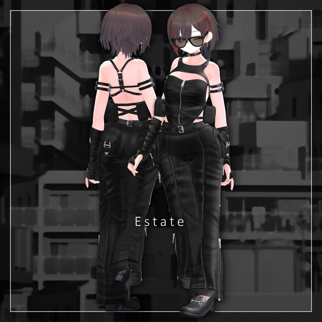 【13アバター対応】BLACK FLASH【VRChat】