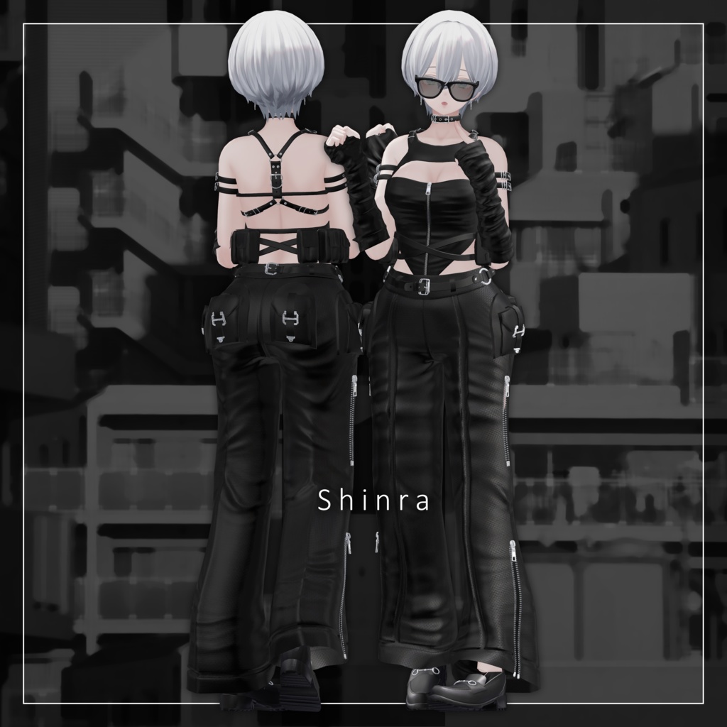 【13アバター対応】BLACK FLASH【VRChat】